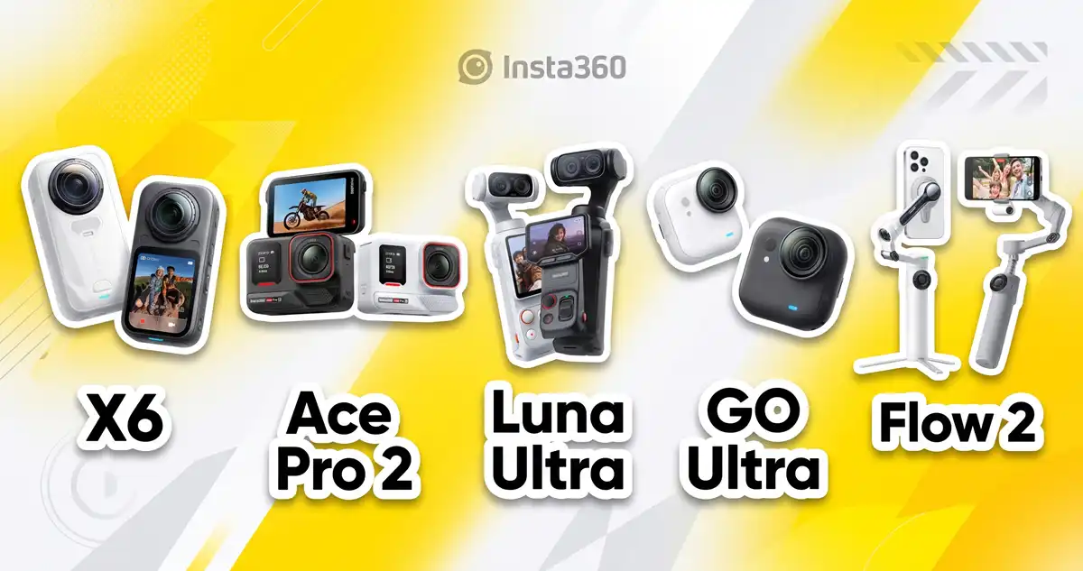 Insta360 クーポンコード おすすめ5機種 (X6/Ace Pro 2等) アフィリエイト特典比較